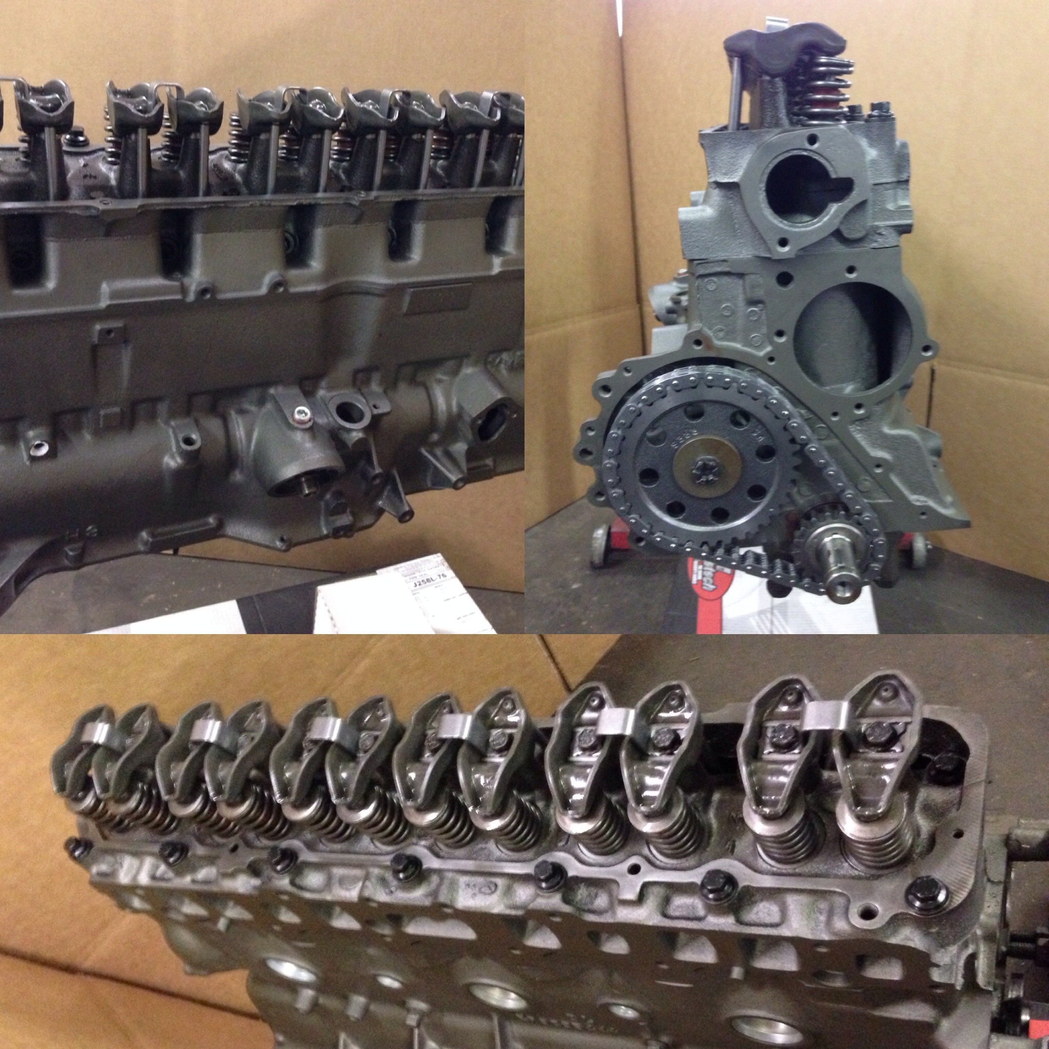 Barnettes Engines remanufactured Jeep 258 engine